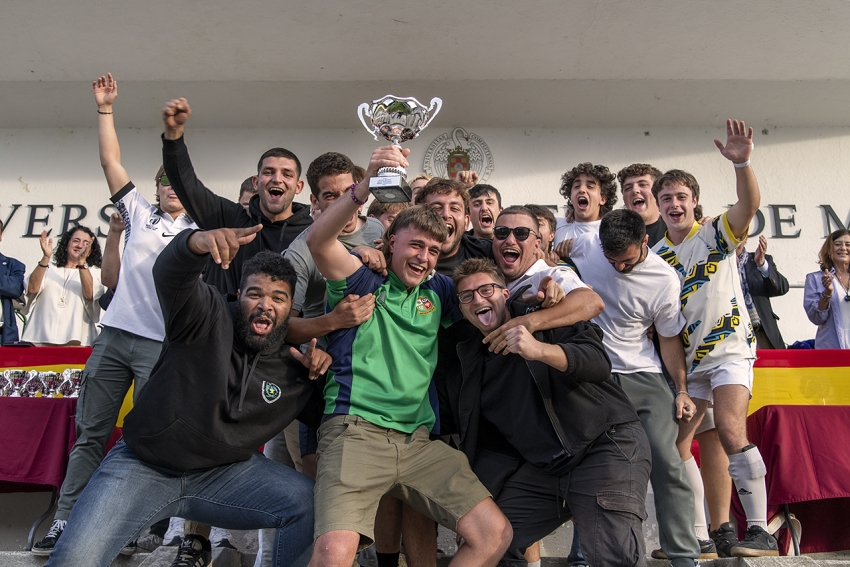 Ganadores del Trofeo del Rector en Rugby Masculino